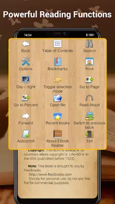 EBook Reader & ePub Books android App screenshot 10