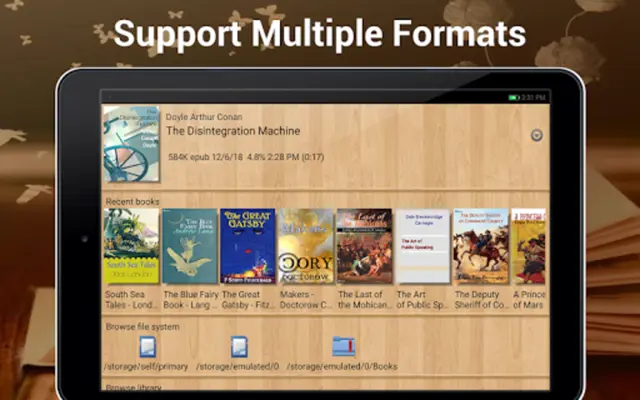 EBook Reader & ePub Books android App screenshot 4